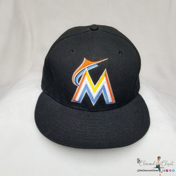 New Era Other - New Era 59Fifty | Miami Marlins Fitted Cap Hat